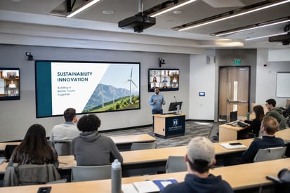 Classroom AV graphic