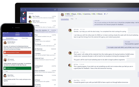 Hero Microsoft Teams UX