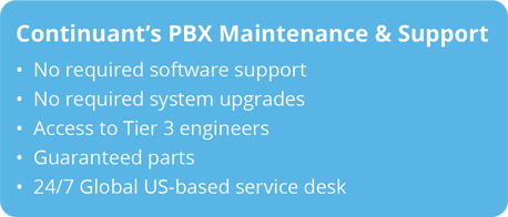 PBX support light box
