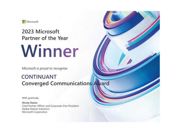 converge winner